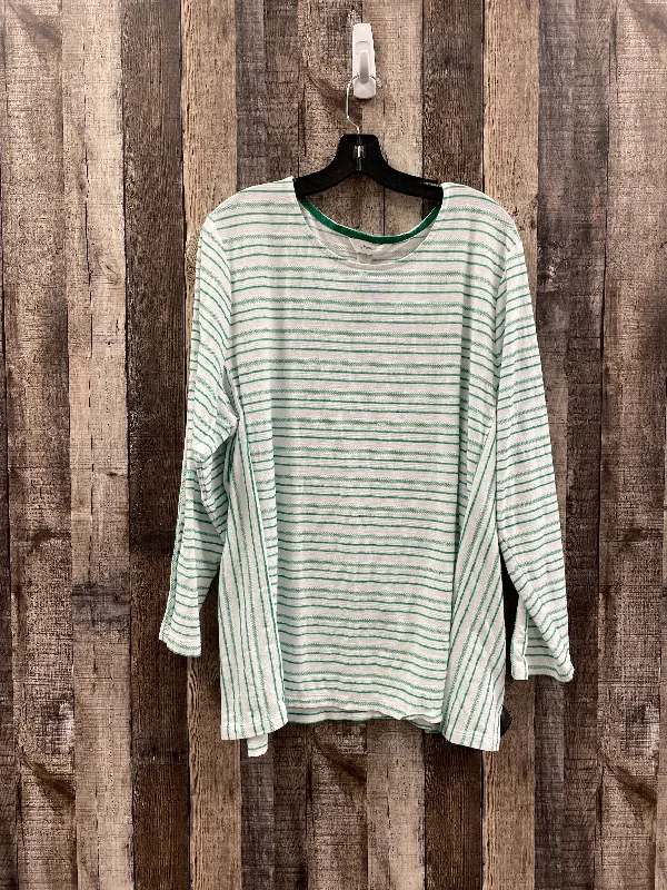 Cozy Layers Top Long Sleeve By Cj Banks  Size: 3x