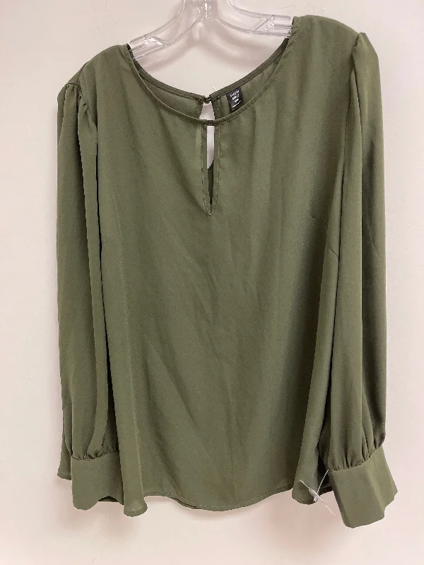 Rugged Utility Top Long Sleeve By Shein  Size: 3x