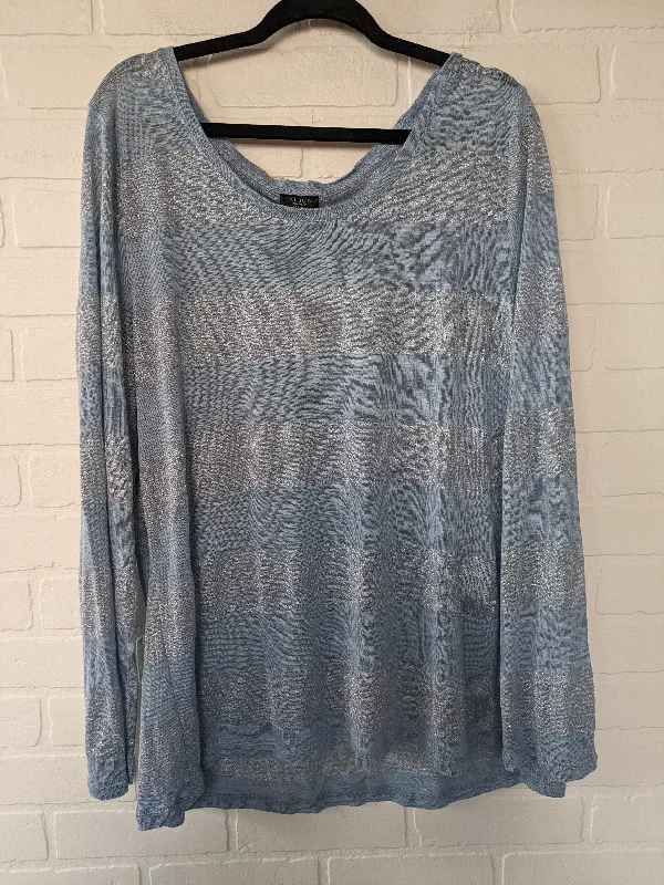 Minimal Earthy Top Long Sleeve By Talbots  Size: 3x