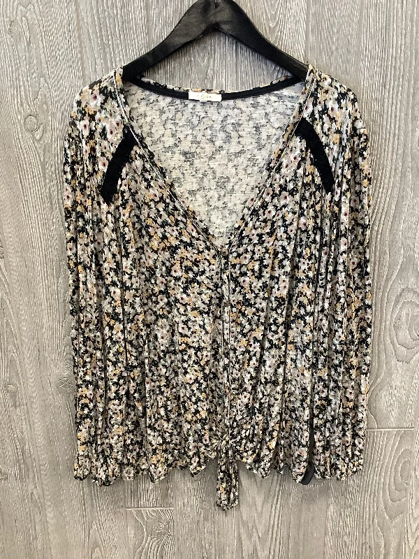 Modern Statement Top Long Sleeve By Maurices  Size: 2x