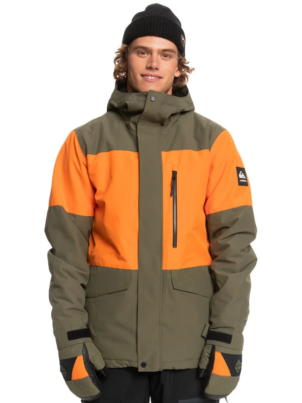 Relaxed Outdoors Quiksilver Mission Block Men's Jacket