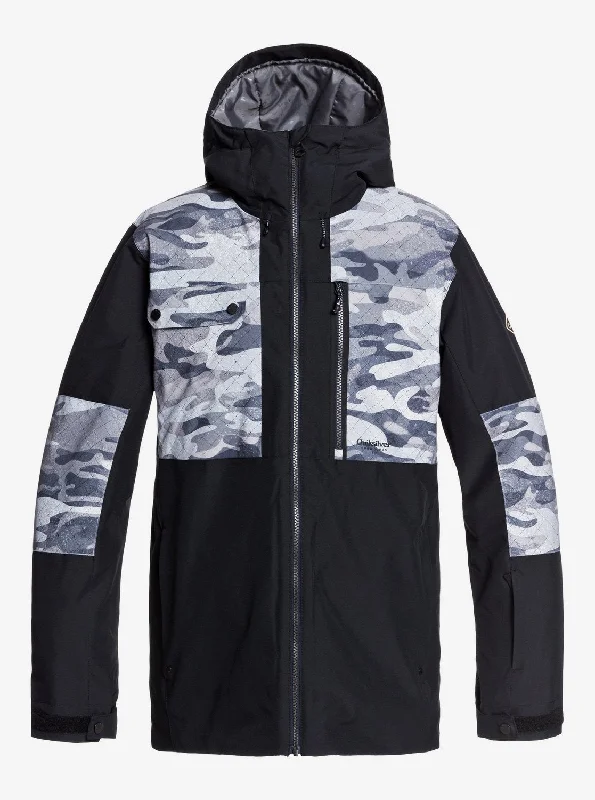 Neutral Streetwear Quiksilver Tamarck Snow Jacket