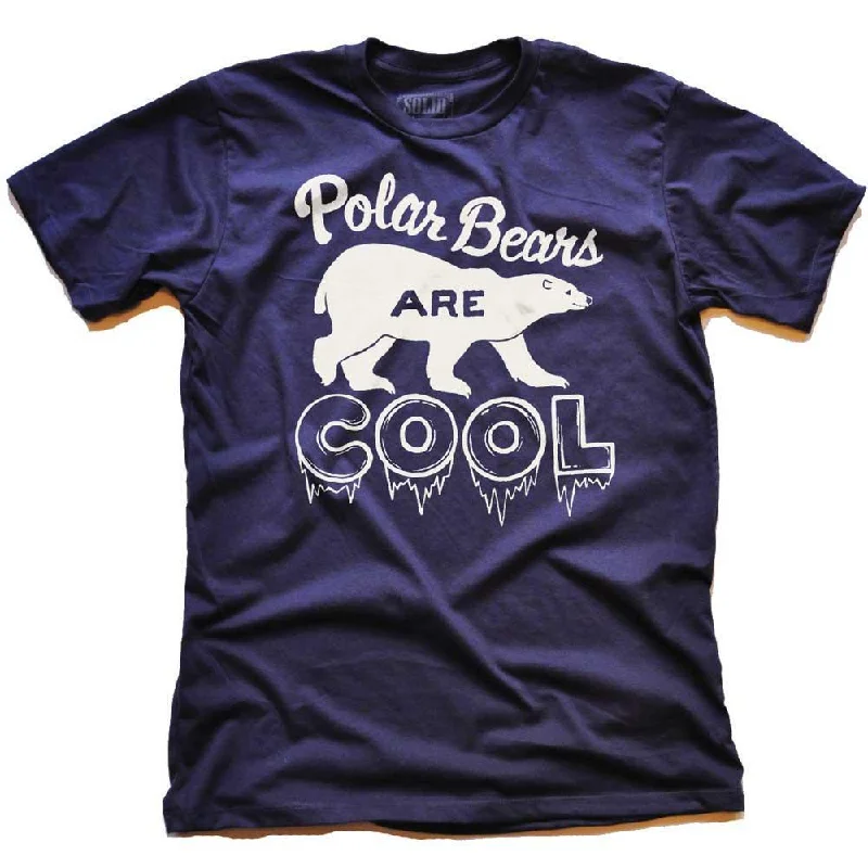 Relaxed Statement Polar Bears Are Cool T-shirt