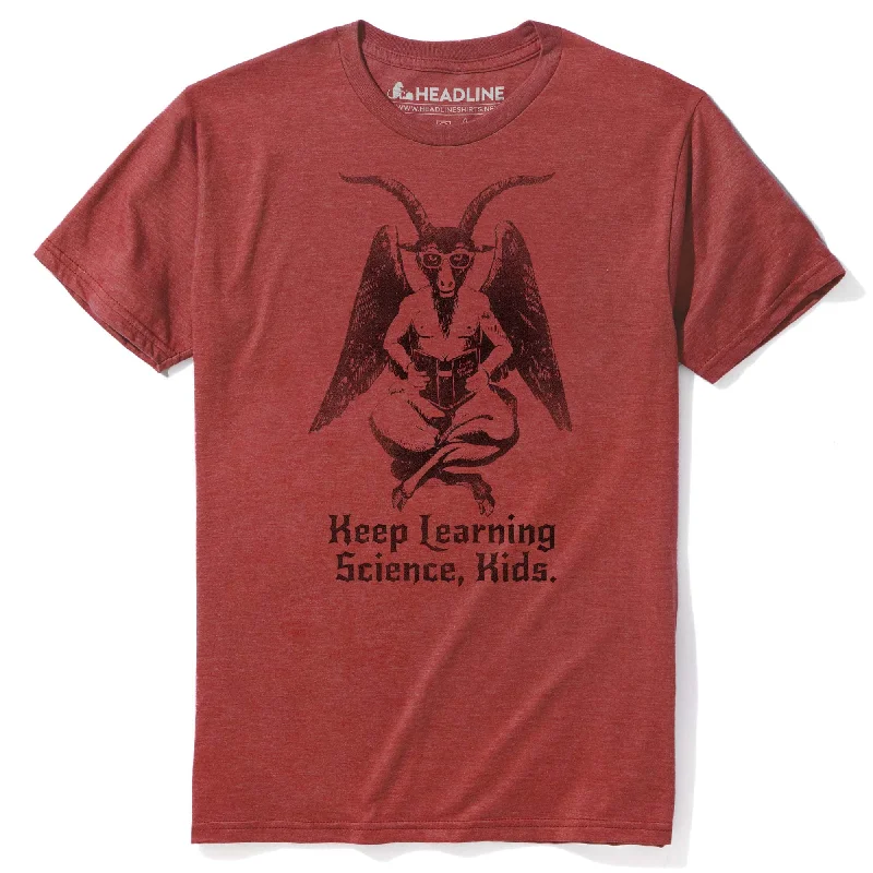 Sleek Neutrals Keep Learning Science T-Shirt