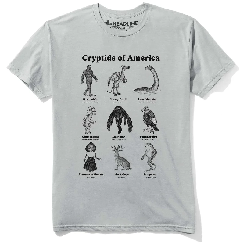 High-End Minimalism Cryptids of America T-Shirt