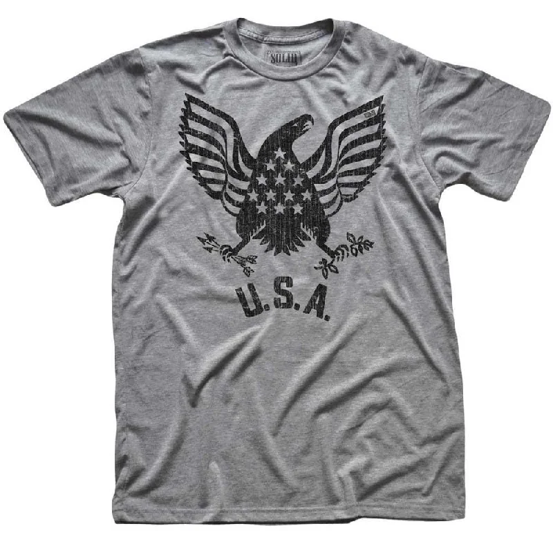 Retro Elegance USA Eagle T-shirt