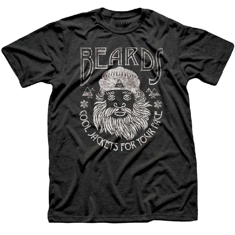 Modern Tailored Beards, Cool Jackets For Your Face T-shirt