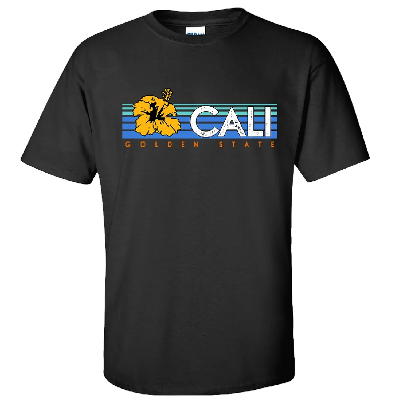 Rugged Fit Cali Golden State Hibiscus Asst Colors T-shirt/tee