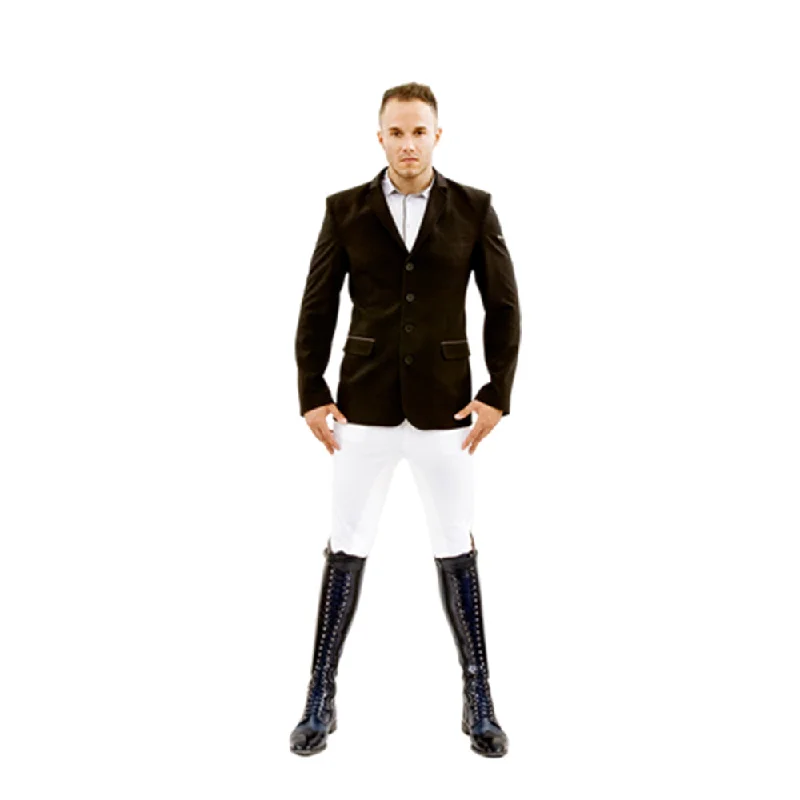 Contemporary Relaxed Hunter Mens Show Jacket by Lotus Romeo