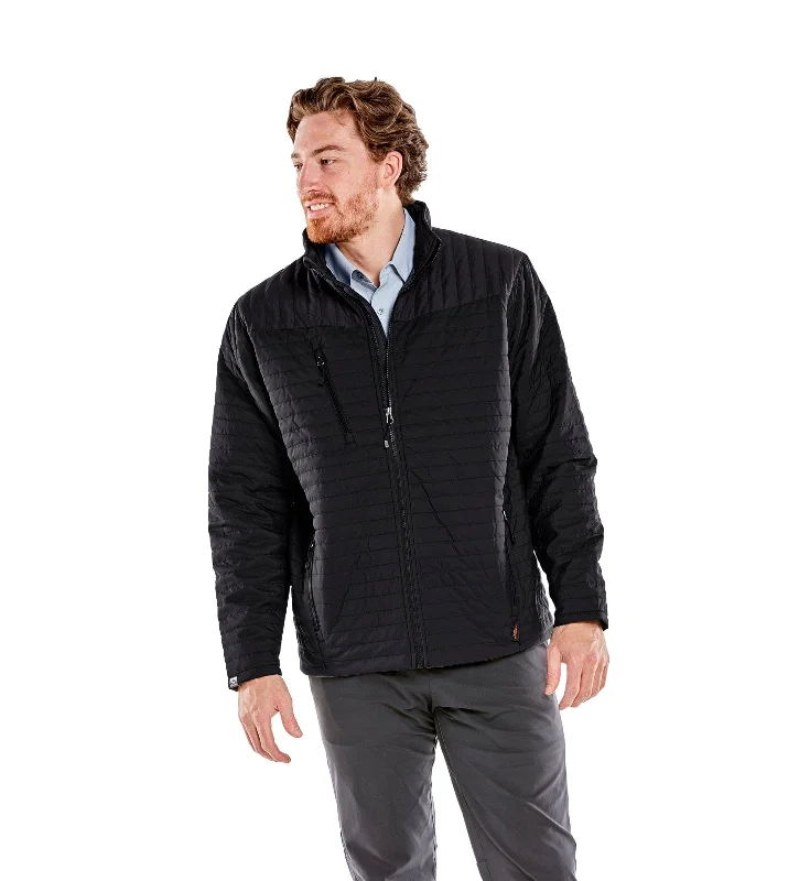 Sporty Elegance Men's Front Runner Jacket