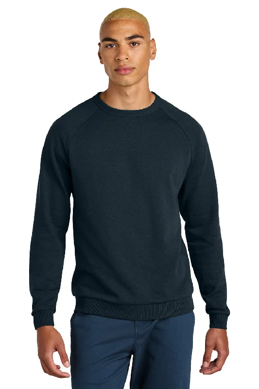 Smart Patterns District Mens Perfect Tri Fleece Crewneck Sweatshirt - New Navy Blue