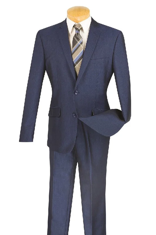 Timeless Modern Vinci "Angelo" Blue Slim Fit Suit