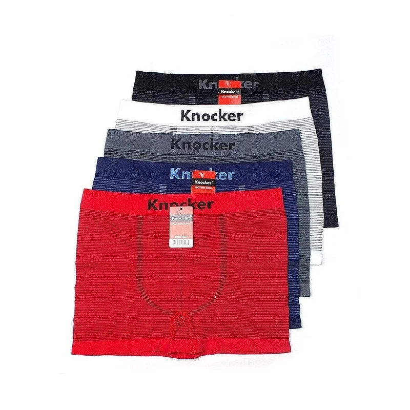 Classic Edge Men's 6-PACK Seamless Boxer Briefs