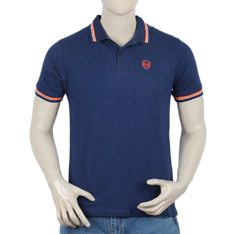 Timeless Street Eminent Men's Polo Half Sleeves T-Shirt - Navy Blue