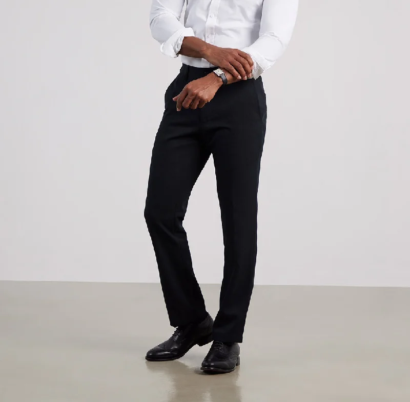 Contemporary Outfit Gramercy Pants Regular Fit - Asphalt Black