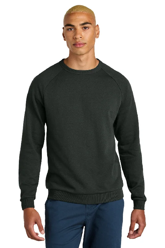 Classic Comfort District Mens Perfect Tri Fleece Crewneck Sweatshirt - Deepest Grey