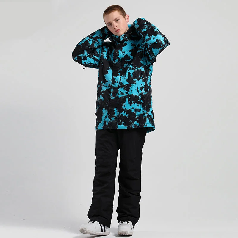 Elevated Tailoring Men's SMN Bring On The Snow Freestyle Winter Snow Jacket & Pants