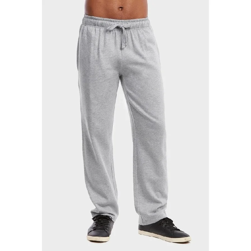 Relaxed Modern Men's Long Fleece Lightweight Sweat Pants