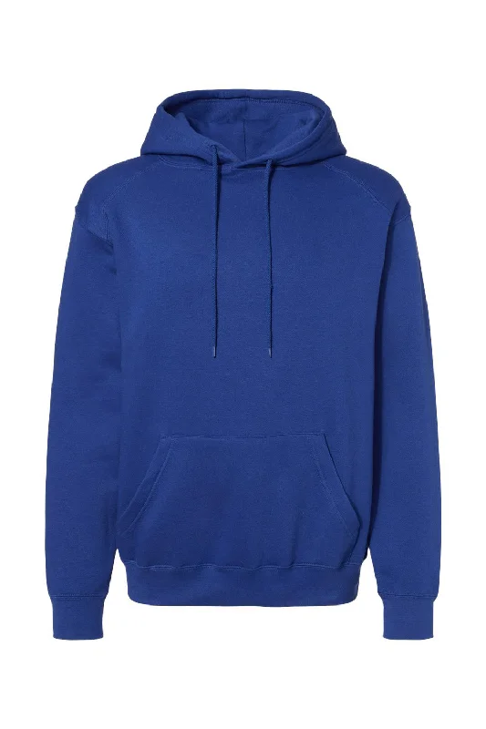 Casual Classic C2 Sport Mens Hooded Sweatshirt Hoodie w/ Pouch Pocket - Royal Blue - Closeout