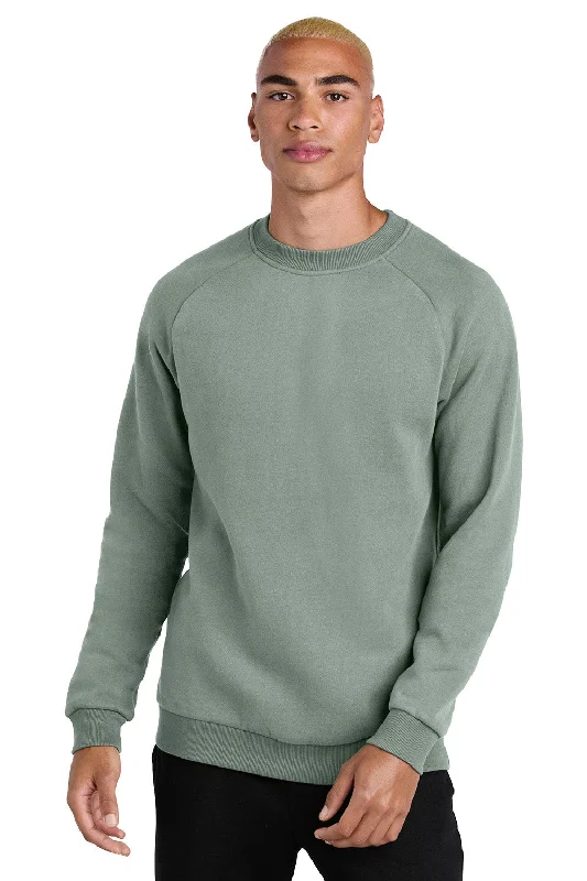 Relaxed Outdoors District Mens Cloud Fleece Crewneck Sweatshirt - Slate Green