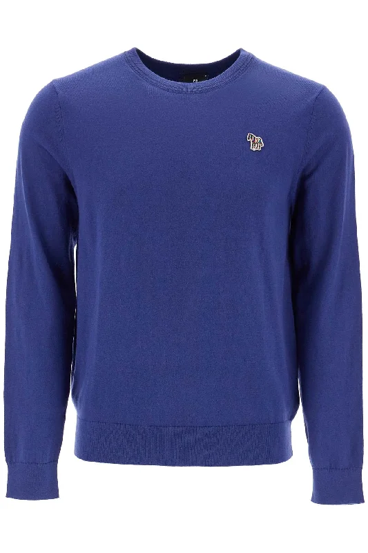 Sporty Minimalism Ps Paul Smith Men's Cotton And Wool Blend Pullover Sweater