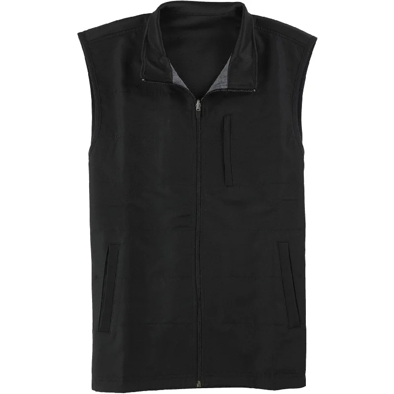 Sporty Minimalism Alfani Mens Reversible Stretch Outerwear Vest