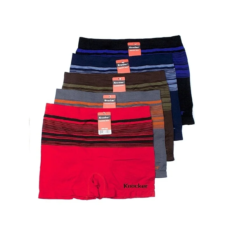 Casual Essentials KNOCKER Men's 6-PACK Seamless Trunks - MS031M