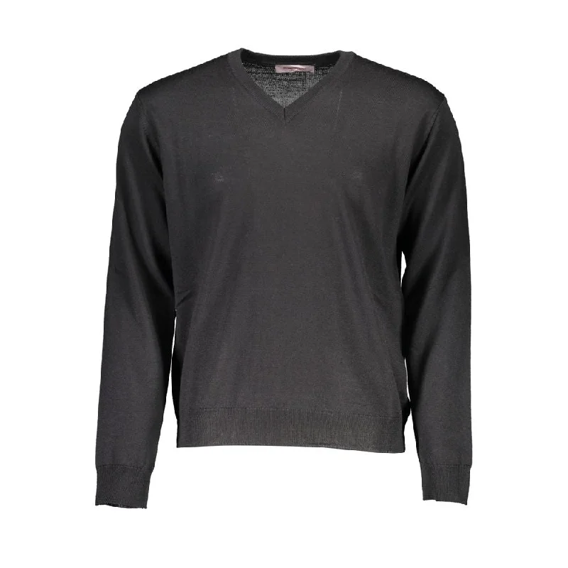 Sleek Sporty Romeo Gigli Wool Men's Sweater