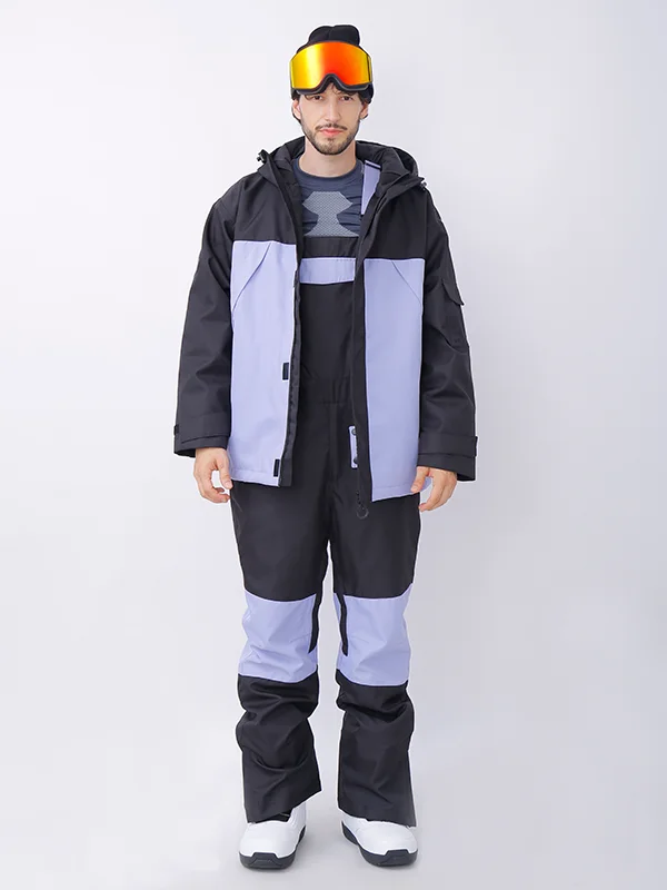 Classic Utility Men's Snowverb Alpine Ranger Colorblock Snowsuits