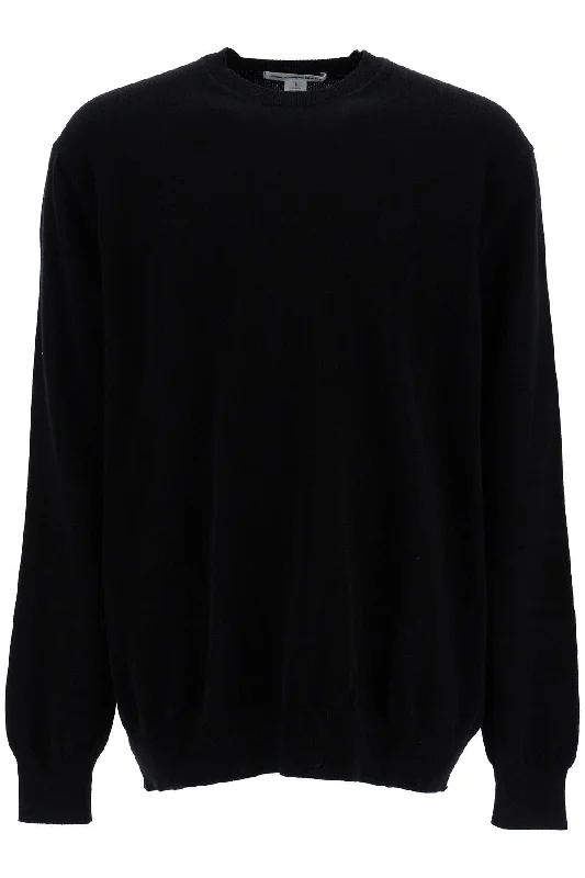 Sleek Layers Comme Des Garcons Shirt Men's Wool Yarn Pullover Sweater