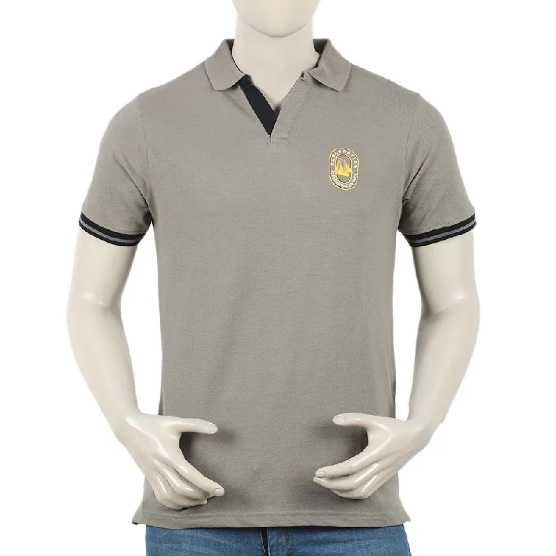 Classic Weekend Eminent Men's Fashion Polo Half Sleeves T-Shirt - Charcoal