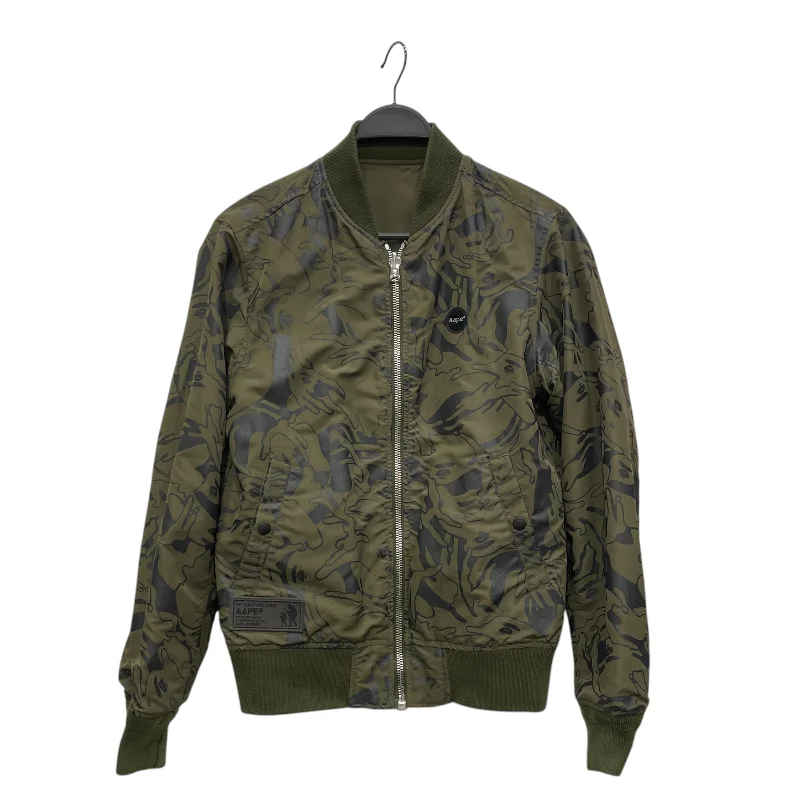 Modern Outdoor AAPE BY A BATHING APE/Reversible Bomber Jacket/M