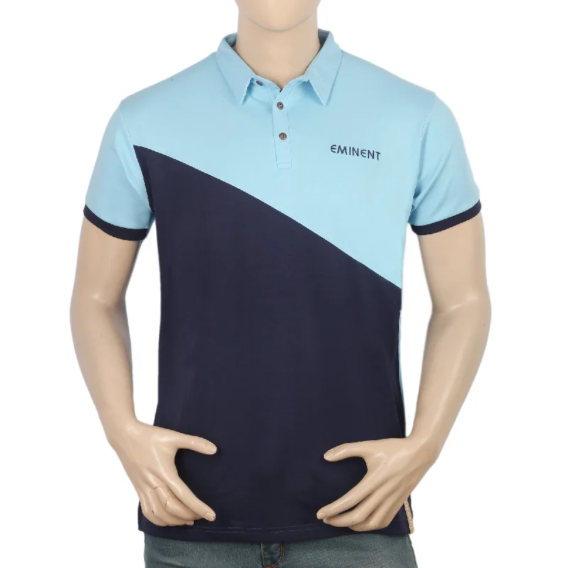 Relaxed Fashion Men's Eminent Half Sleeves Polo T-Shirt - Blue