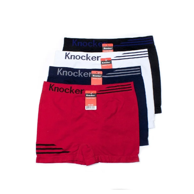 Minimalist Patterns KNOCKER Men's 6-PACK Seamless Trunks - MS007M