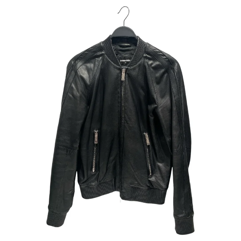 Urban Essentials DSQUARED2/Leather Jkt/S/Leather/BLK/