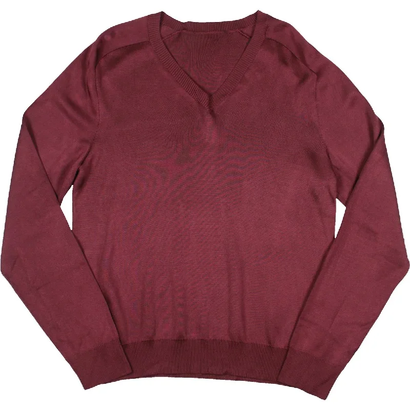 Classic Retro Tom Ford Mens Silk V-Neck Pullover Sweater