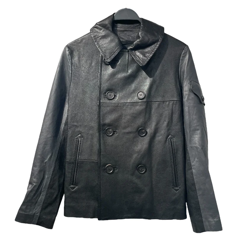 Urban Sportwear Y's/Leather Jkt/1/Black/Leather/YF-Y79-875