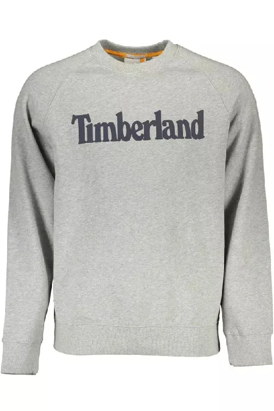 Sporty Modern Timberland  Cotton Men's Sweater