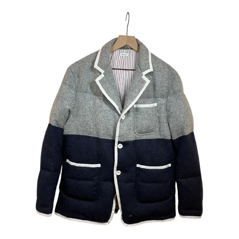 Rugged Utility THOM BROWNE. NEW YORK/Jacket/3/Wool/GRY/