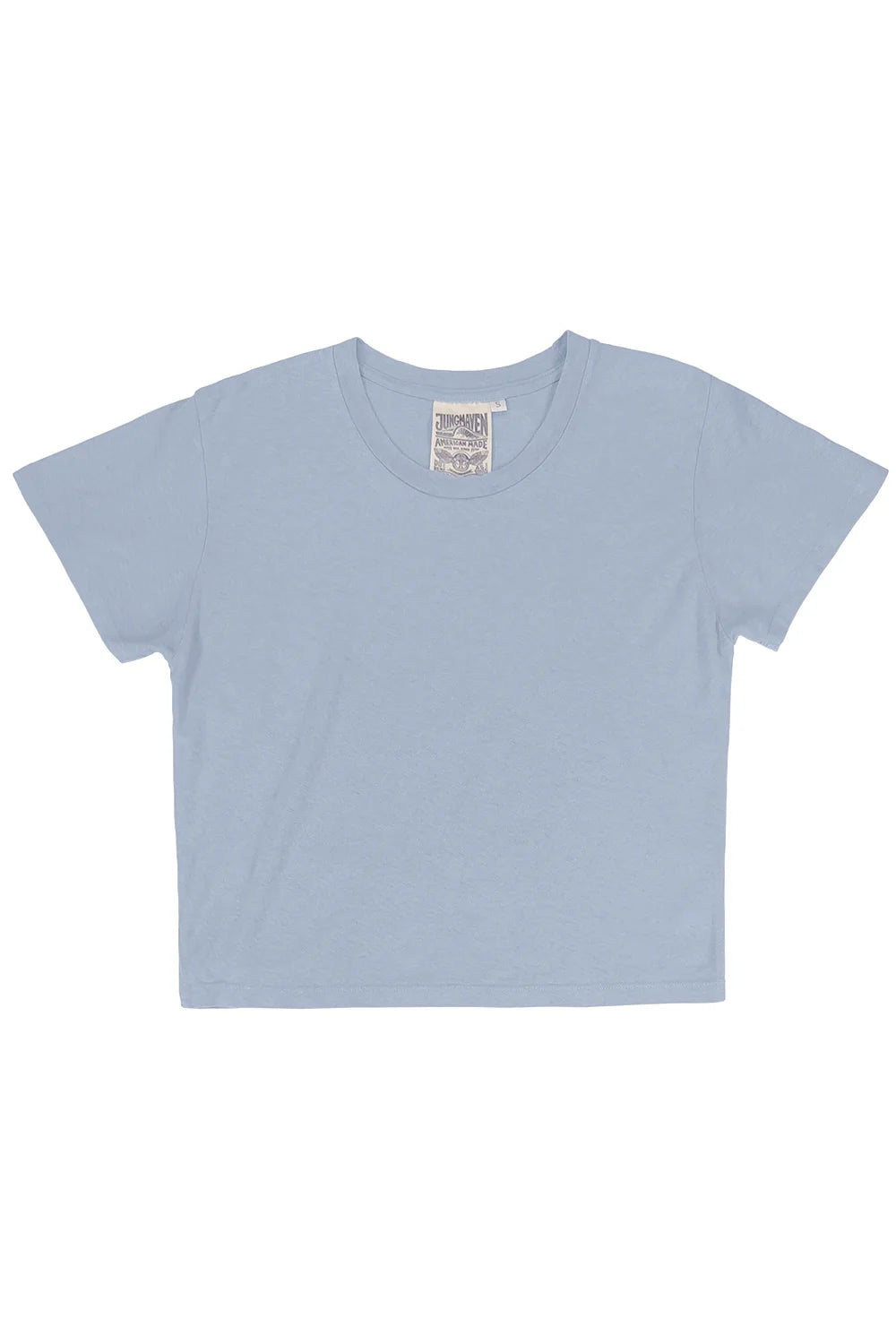 Coastal Blue Cropped Ojai Tee