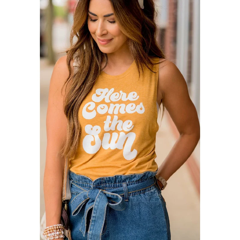 Here Comes The Sun Graphic Tank