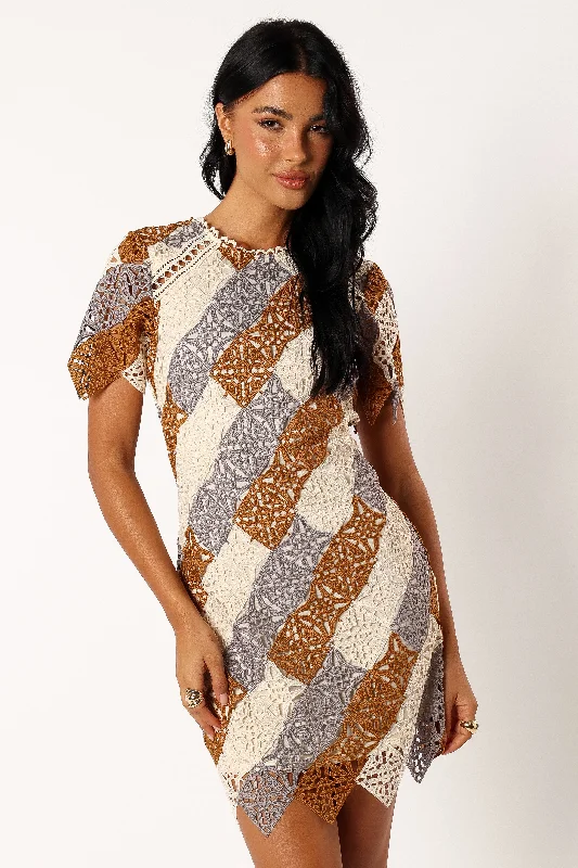 Waldorf Mini Dress - Multi