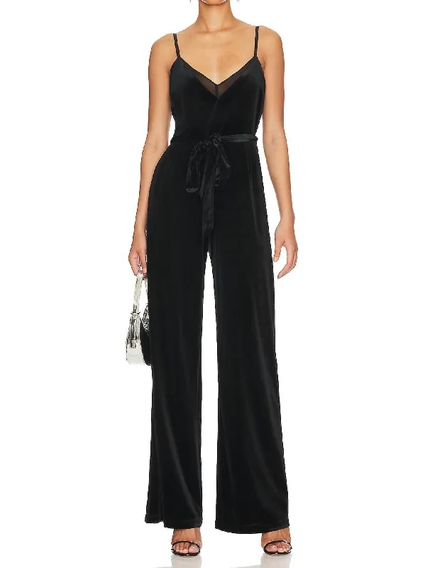 Justice Jumpsuit In Black