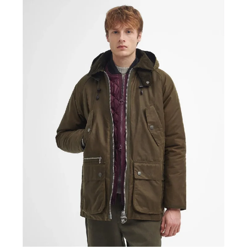 Barbour Re-Engineered Beaufort Waxed Jacket MWX2342SN91 Beech