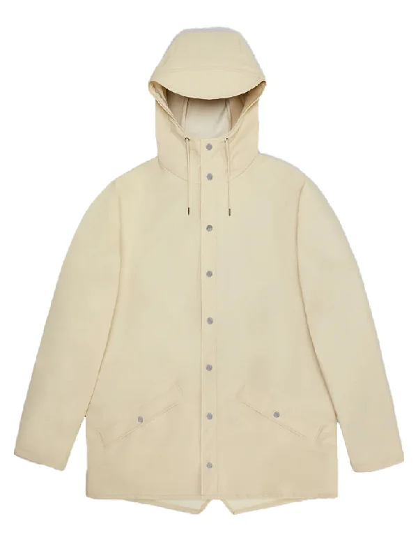 Rains Short Jacket in Dune