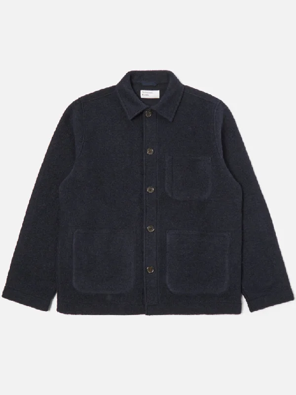 Universal Works Field Jacket in Navy