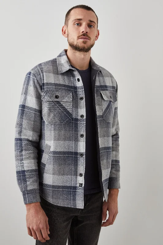 WORTHING JACKET - SLATE MIST HEATHER