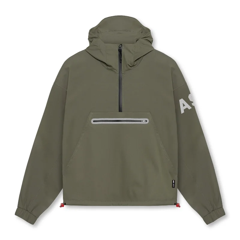 0717. Weather-Ready Anorak Jacket  - Olive