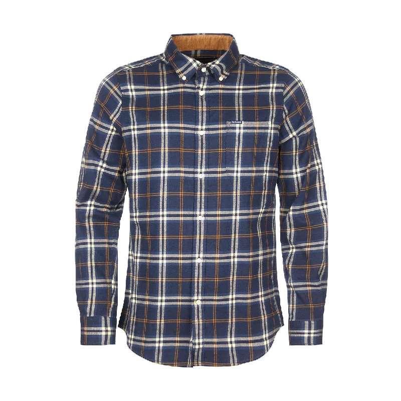 Barbour - Crossfell Tailored Fit Shirt in Blue