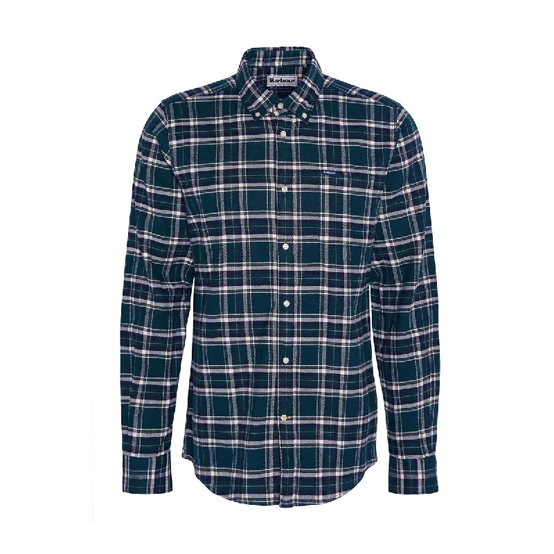 Barbour - Drumhill Tailored Fit Shirt in Classic Navy